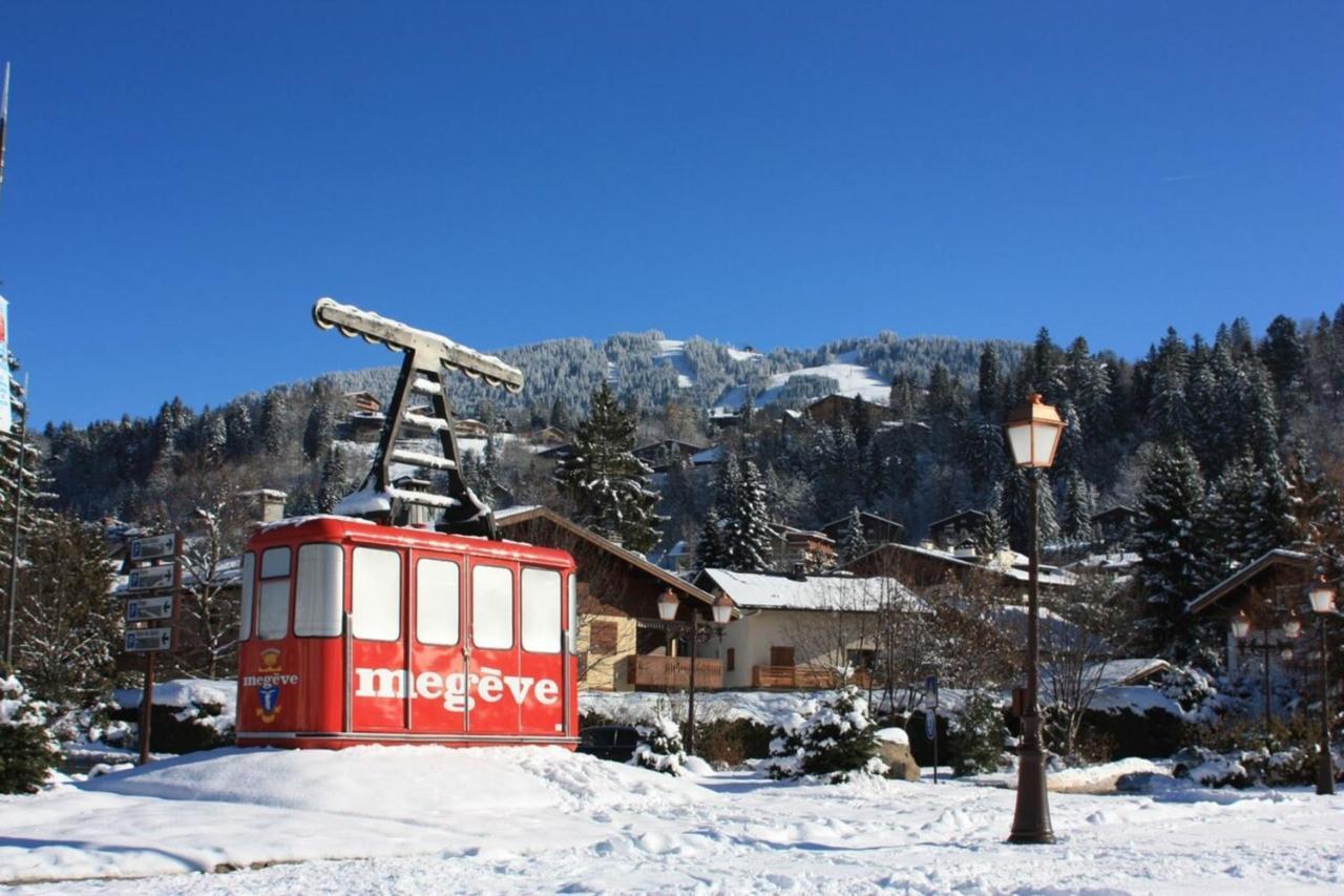 Les Comtes De Savoie - Appartement Renove Proche Du Centre De Megeve Avec Vue Sur Le Mont D'Arbois Exteriér fotografie