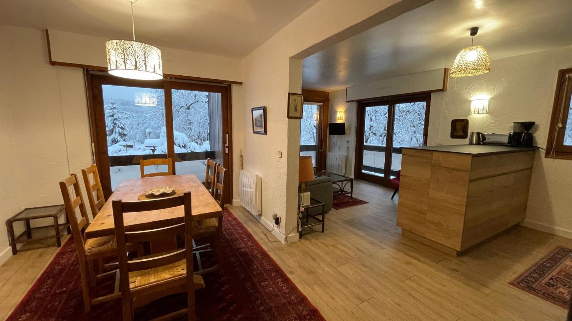 Les Comtes De Savoie - Appartement Renove Proche Du Centre De Megeve Avec Vue Sur Le Mont D'Arbois Exteriér fotografie